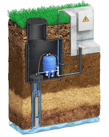 Зимнее обустройство скважин с кессоном